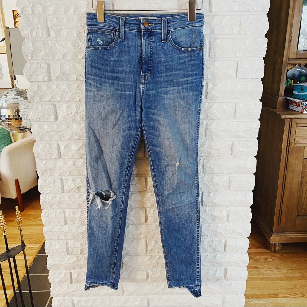 Madewell Curvy High-Rise Skinny Jeans - Picture 1 of 6